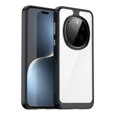 Gigapack Honor Magic7 Pro szilikon telefonvédő (ütésállóság, átlátszó hátlap) fekete tok és táska