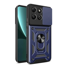 Gigapack Honor X6b defender szilikon telefonvédő (ütésállóság, tartógyűrű, kameravédő) sötétkék tok és táska