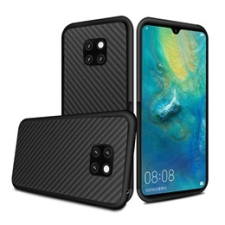 Gigapack Huawei Mate 20 Szilikon telefonvédő (kevlár borítás, fekete) tok és táska