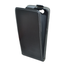 Gigapack Huawei Nova tok álló (Flip, lefelé nyíló, szilikon tartó) fekete tok és táska