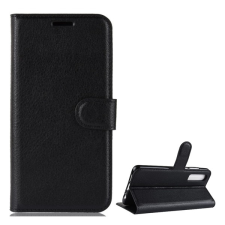 Gigapack Huawei P30 tok álló (Flip, oldalra nyíló, prémium) fekete tok és táska