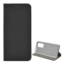 Gigapack Huawei P40 tok álló (Flip, oldalra nyíló, rombusz minta) fekete tok és táska
