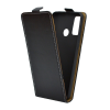 Gigapack Huawei P Smart (2020) tok álló (Flip, lefelé nyíló, szilikon tartó) fekete