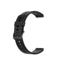Gigapack Huawei TalkBand B3 pótszíj (egyedi méret, szilikon, állítható) fekete okosóra kellék