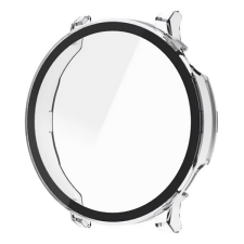 Gigapack Huawei Watch GT 5 41mm műanyag keret (bumper, ütésállóság + kijelzővédő üveg) átlátszó mobiltelefon kellék