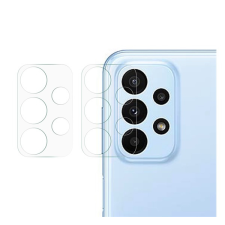 Gigapack Kameravédő üveg 2db (karcálló, 0.3mm, 9H, NEM íves) ÁTLÁTSZÓ Samsung Galaxy A23 5G (SM-A236F) mobiltelefon kellék