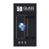 Gigapack Képernyővédő üveg (5D full glue, íves, teljes felületén tapad, karcálló, 0.3 mm, 9H) FEKETE Oppo Reno4 Lite
