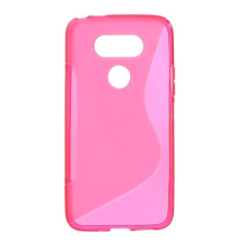 Gigapack LG G5 szilikon telefonvédő (S-line, rózsaszín) tok és táska