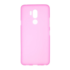 Gigapack LG G7 ThinQ szilikon telefonvédő (matt, rózsaszín) tok és táska