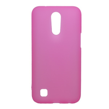 Gigapack LG K10 (2017) szilikon telefonvédő (matt, rózsaszín) tok és táska