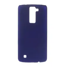 Gigapack LG K8 (K350n) műanyag telefonvédő (gumírozott) kék tok és táska