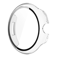 Gigapack Műanyag keret (BUMPER, ütésállóság + kijelzővédő üveg) ÁTLÁTSZÓ Google Pixel Watch 3 41mm mobiltelefon kellék