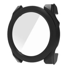 Gigapack Műanyag keret (BUMPER, ütésállóság + kijelzővédő üveg) FEKETE Garmin Fenix 8 43mm tok és táska