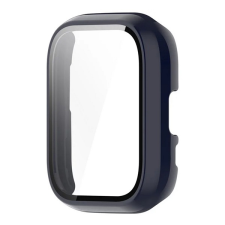 Gigapack Műanyag keret (BUMPER, ütésállóság + kijelzővédő üveg) SÖTÉTKÉK Amazfit Active okosóra kellék