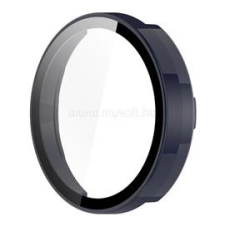 Gigapack Műanyag keret (BUMPER, ütésállóság + kijelzővédő üveg) SÖTÉTKÉK (GP-157902) okosóra kellék