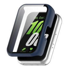 Gigapack Műanyag keret (BUMPER, ütésállóság + kijelzővédő üveg) SÖTÉTKÉK Samsung Galaxy Fit 3 mobiltelefon kellék