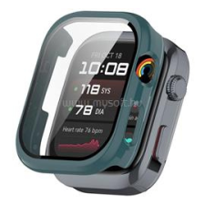 Gigapack Műanyag keret (BUMPER, ütésállóság + kijelzővédő üveg) SÖTÉTZÖLD (GP-164105) okosóra kellék