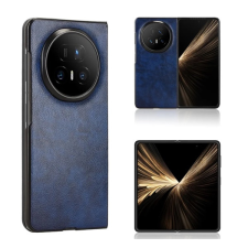 Gigapack Műanyag telefonvédő (bőr hatású hátlap) SÖTÉTKÉK Honor Magic V5 tok és táska