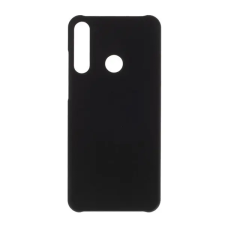 Gigapack Műanyag telefonvédő (gumírozott) FEKETE tok és táska