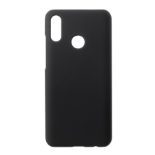 Gigapack Műanyag telefonvédő (gumírozott) FEKETE [Honor 10 Lite] (5996457838226) tok és táska