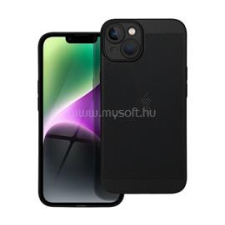 Gigapack Műanyag telefonvédő (légáteresztő, lyukacsos, kameravédő) FEKETE (GP-142549) tok és táska