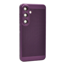 Gigapack Műanyag telefonvédő (légáteresztő, lyukacsos, kameravédő) LILA Samsung Galaxy S25 Plus (SM-S936) tok és táska