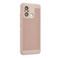 Gigapack Műanyag telefonvédő (légáteresztő, lyukacsos, kameravédő) RÓZSASZÍN tok és táska