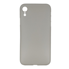 Gigapack Műanyag telefonvédő (matt, ultravékony) FÜSTSZÍNŰ [Apple iPhone XR 6.1] (5996457826957) tok és táska