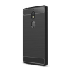Gigapack Nokia 7 Szilikon telefonvédő (légpárnás sarok, szálcsiszolt, karbon minta, fekete)