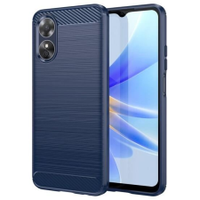 Gigapack Oppo A17 szálcsiszolt, karbon mintás tok sötétkék (GP-134115) (GP-134115) tok és táska