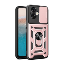 Gigapack Oppo A79 5G defender műanyag telefonvédő (ütésállóság, szilikon belső, tartógyűrű, kameravédő) rózsaszín tok és táska