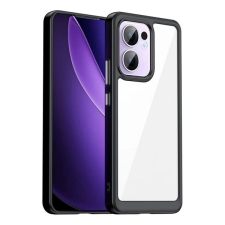 Gigapack Oppo Reno 13 F 5G szilikon telefonvédő (ütésállóság, átlátszó hátlap) fekete tok és táska