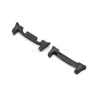 Gigapack Óraszíj csatlakozó adapter (egyedi méret, 1 pár, átalakító, fém, 22mm) FEKETE (GP-172076)