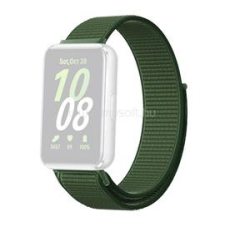 Gigapack Pótszíj (egyedi méret, nylon, tépőzáras, légáteresztő) SÖTÉTZÖLD (GP-164556) okosóra kellék