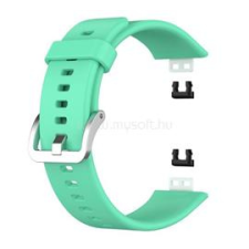 Gigapack Pótszíj (egyedi méret, szilikon) MENTAZÖLD (GP-108427) okosóra kellék