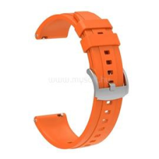 Gigapack Pótszíj (egyedi méret, szilikon) NARANCS (GP-158404) okosóra kellék