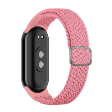 Gigapack Pótszíj (egyedi méret, textil, szőtt minta) rózsaszín gp-146571 okosóra kellék