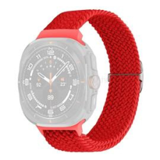 Gigapack Pótszíj (egyedi méret, textil, szőtt minta) PIROS (GP-163530) okosóra kellék