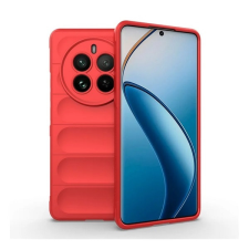 Gigapack Realme 12 Pro Plus szilikon telefonvédő (ütésállóság, kameravédő, 3d) piros tok és táska