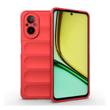 Gigapack Realme C67 4G szilikon telefonvédő (ütésállóság, kameravédő, 3d) piros tok és táska