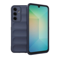 Gigapack Samsung Galaxy A16 4G (SM-A165) szilikon telefonvédő (ütésállóság, kameravédő, 3d) sötétkék tok és táska