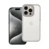 Gigapack Samsung Galaxy A36 5G (SM-A366) szilikon telefonvédő (ütésállóság, akril hátlap, kameravédő) világosszürke