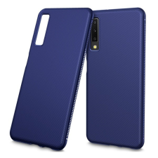 Gigapack Samsung Galaxy A7 (2018) SM-A750F szilikon telefonvédő (közepesen ütésálló sötétkék tok és táska