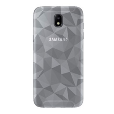 Gigapack Samsung Galaxy J3 (2017) szilikon telefonvédő (3D, gyémánt minta, átlátszó) tok és táska