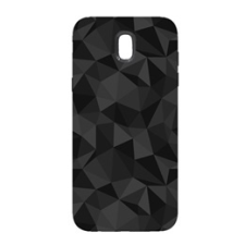 Gigapack Samsung Galaxy J3 (2017) szilikon telefonvédő (3D, gyémánt minta, fekete) tok és táska