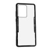 Gigapack Samsung Galaxy S20 Ultra 5G tok (BUMPER, akril hátlap, fekete)