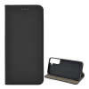 Gigapack Samsung Galaxy S22 Plus 5G (SM-S906) tok álló, bőr hatású (flip, asztali tartó funkció, rombusz minta) fekete