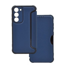 Gigapack Samsung Galaxy S23 Plus karbon mintás fliptok sötétkék (GP-134653) tok és táska