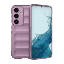 Gigapack Samsung Galaxy S24 (SM-S921) szilikon telefonvédő (ütésállóság, kameravédő, 3d) lila tok és táska