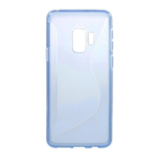 Gigapack Samsung Galaxy S9 szilikon telefonvédő (S-line, karbon minta, kék) tok és táska